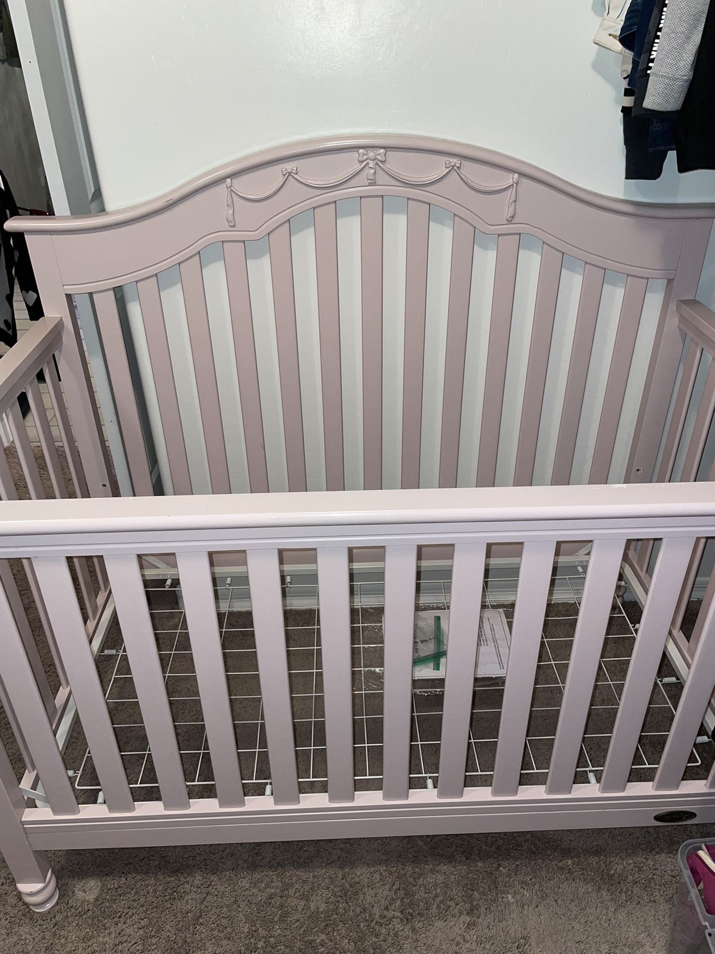 Pretty Blush Baby Crib