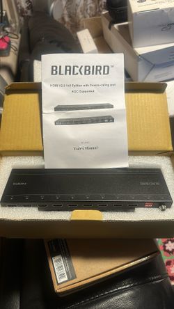 Blackbird HDMI V2.0 1x8 Splitter W Down-scaling And AOC Supported