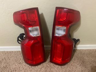 New 2019-2026 Chevy Silverado LTZ 1500 Right And Left LED Taillights Pair Brand New Aftermarket