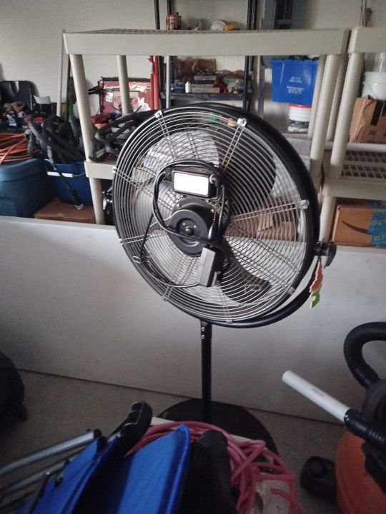 Industry Fan On Stand