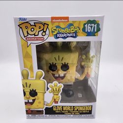 Glove World SpongeBob Funko Pop #1671