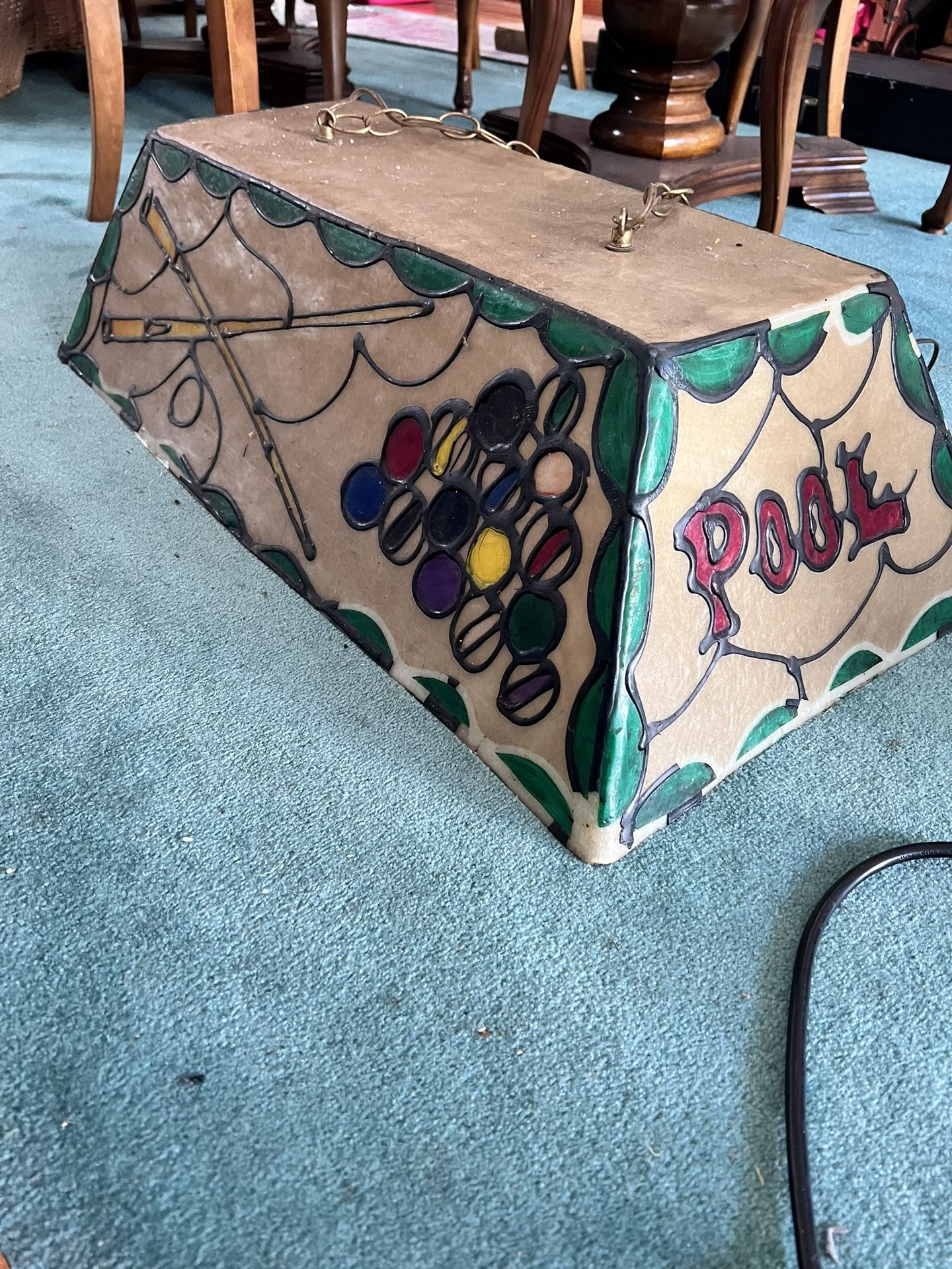 Vintage Pool Lamp