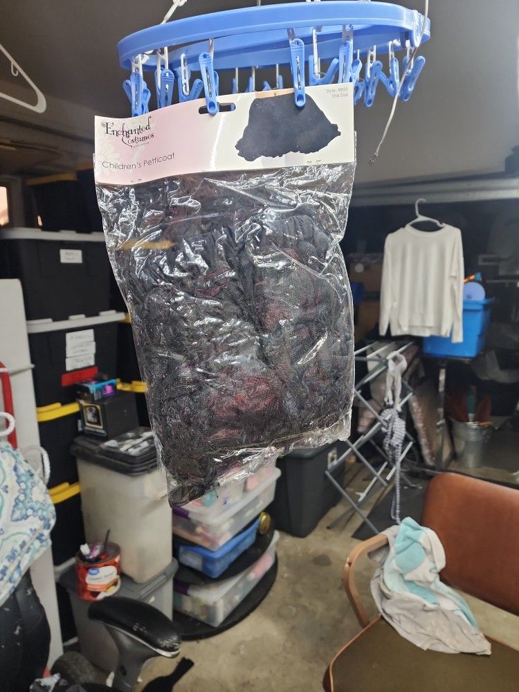 Children's Black Peticoat