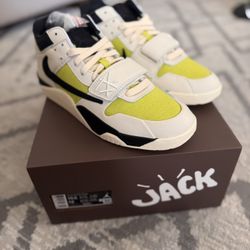 Sz 10.5M | Travis Scott x Jordan Jumpman Jack  CJ1 T-Rexx 'Bright Cactus' 