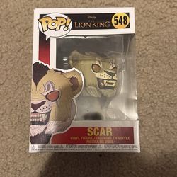 Lion King Scar Funko Pop