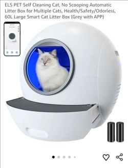 ELS PET Self-Cleaning Automatic Cat Litter Box