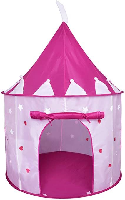 Pink Castle 🏰 Tent for playtime