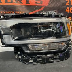DODGE RAM 2500/3500 LH HEADLIGHT 2019-2024 FULL LED  (BLACK) OEM