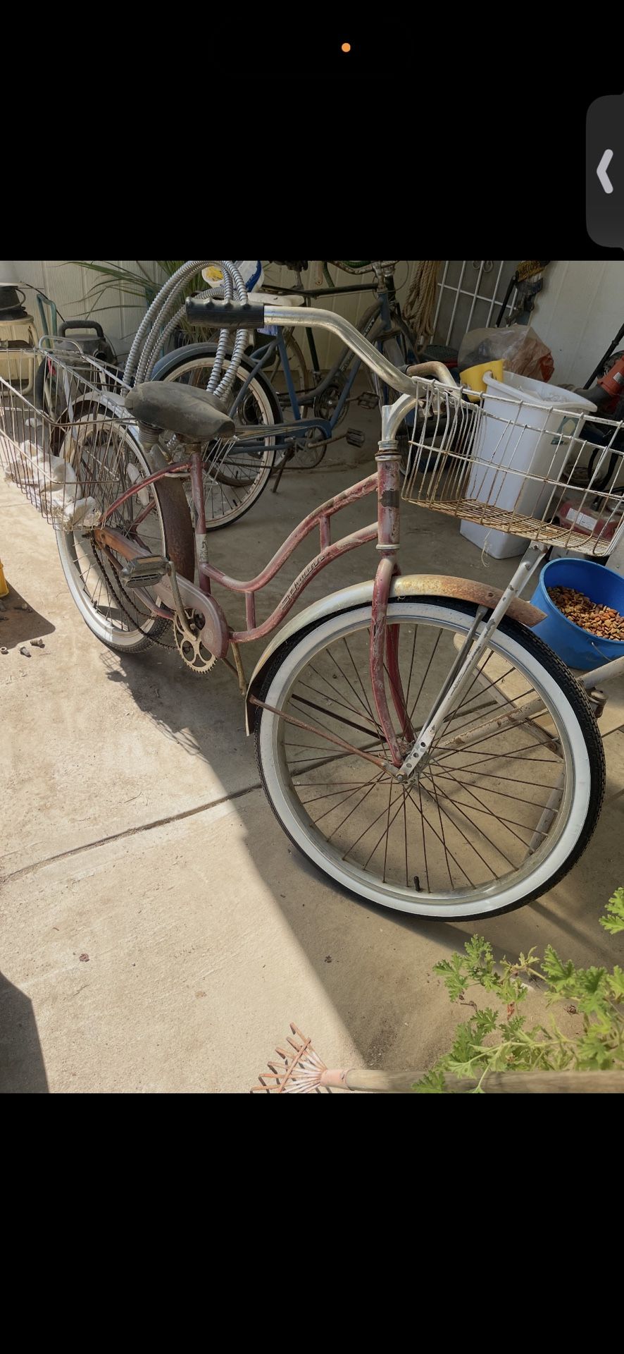 Big Bike (With Baskets Added)