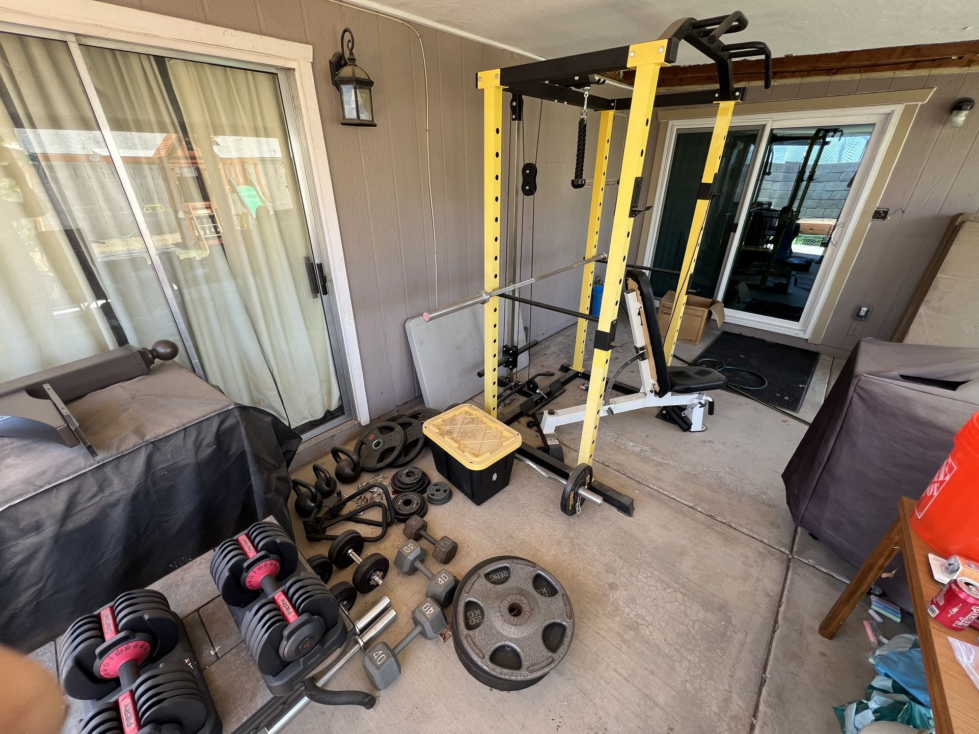 Weights Set Barbell Dumbbell Olympic Drop Weights