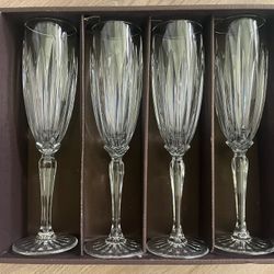 Crystal Flute Champagne Glasses