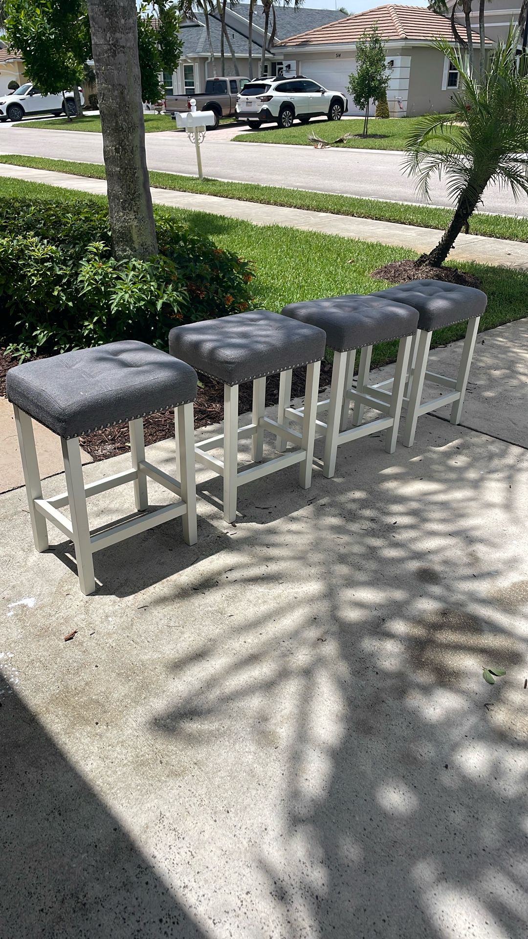 Bar Stools (set Of 4)