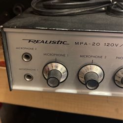 Realistic Amplifier 
