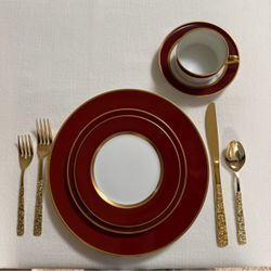 Fitz and Floyd fine china. Service for 6.