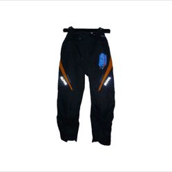 Alpha Cycle Gear Motorcycle Racing Pants Mens 32x30 Black Padded Moto