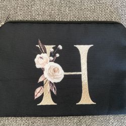 New Initial Letter H Pouch