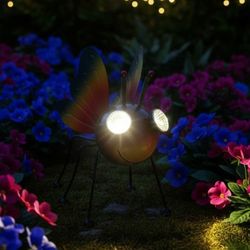 Metal Butterfly Solar 🦋