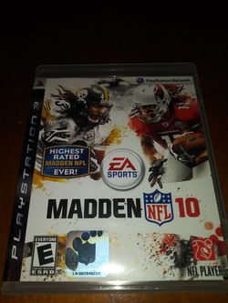 PS3 Madden NFL 10 Playstation 3