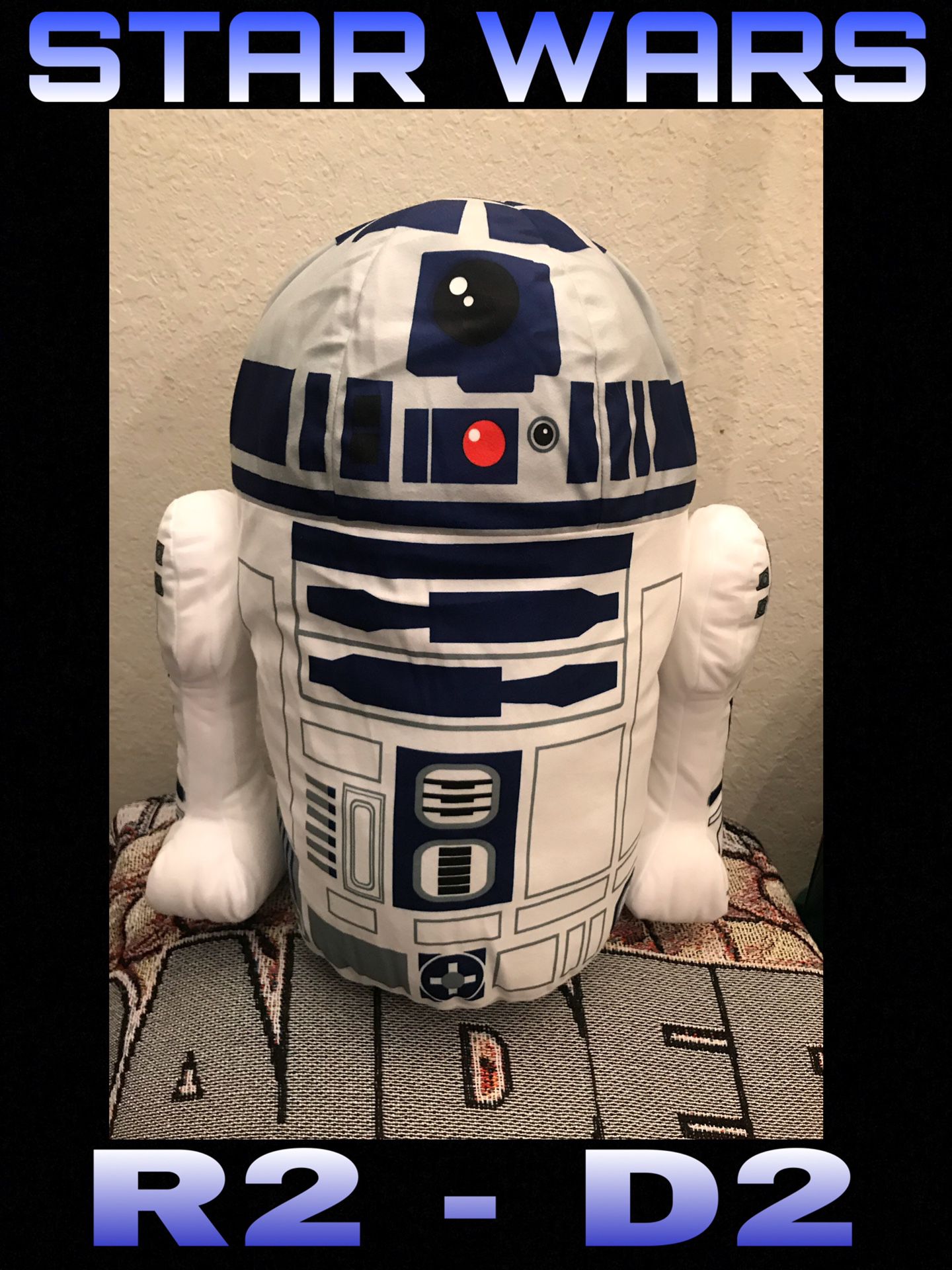 STAR WARS - R2-D2 BIG SOFT PLUSHY / NEW