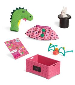 2018 American Girl Wellie Wishers Set The Stage Play Set - 6 Pieces