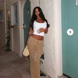 Fashionnova Sequin Skirt