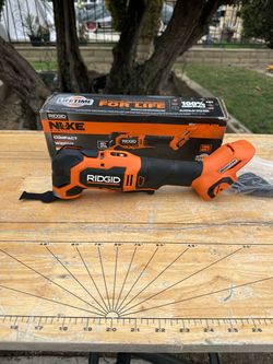 RIDGID 18V Brushless NUKE Subcompact Oscillating Multi-Tool