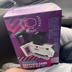 Cool master vertical graphics card holder
