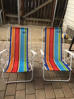 Sillas para la playa