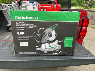 Metabo compound miter saw