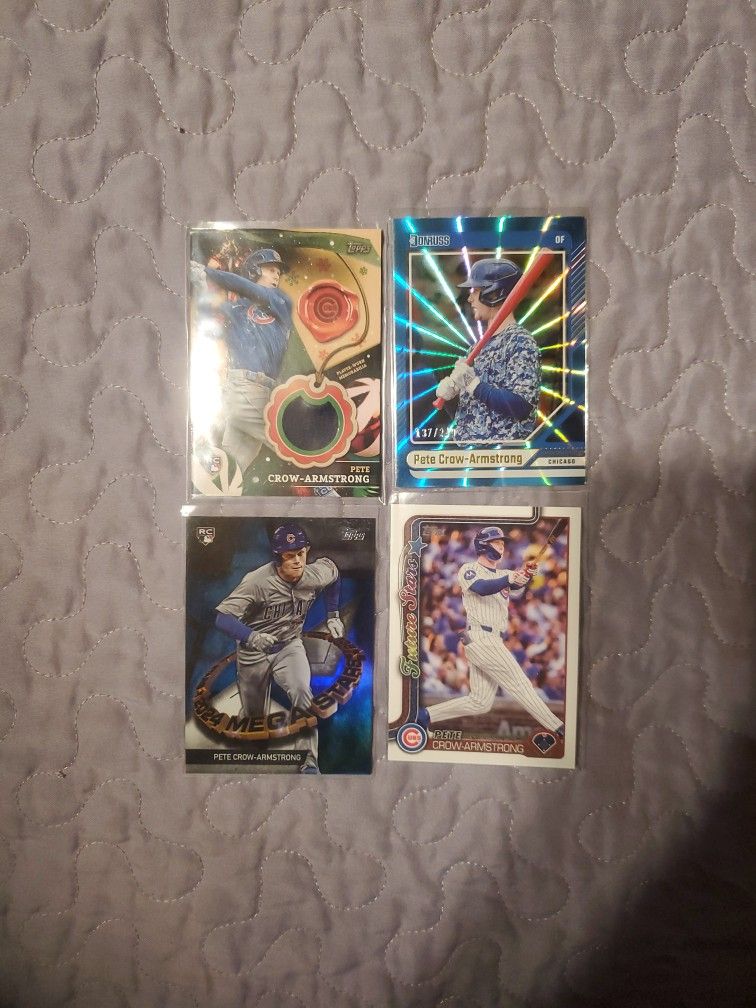 2024 25 Rookie Cards Lot Of 4 Player Worn. The Kid Is Good