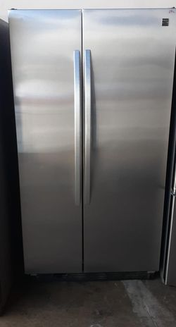 Kenmore Side By Side Stainless Steel Refrigerator
