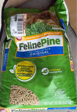 Feline Pine Original 100% Natural Cat Litter, 20 lb