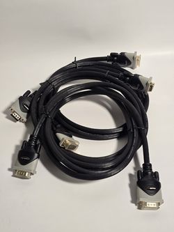 VGA Monitor Cables Male to Male Computer Display Video Cords 6ft