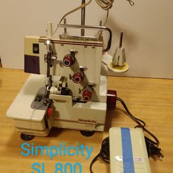 #910... Sewing Machine SIMPLICITY SL800