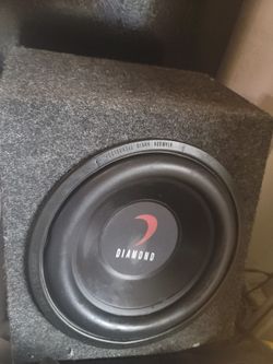 Diamond 10" Subwoofer 
