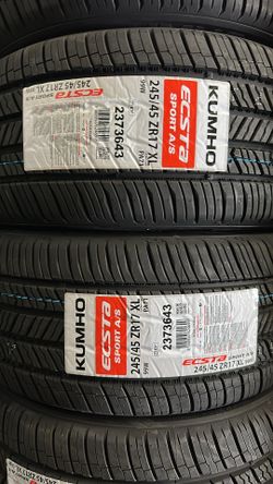 245/45ZR17 Kumho Ecsta Sport A/S