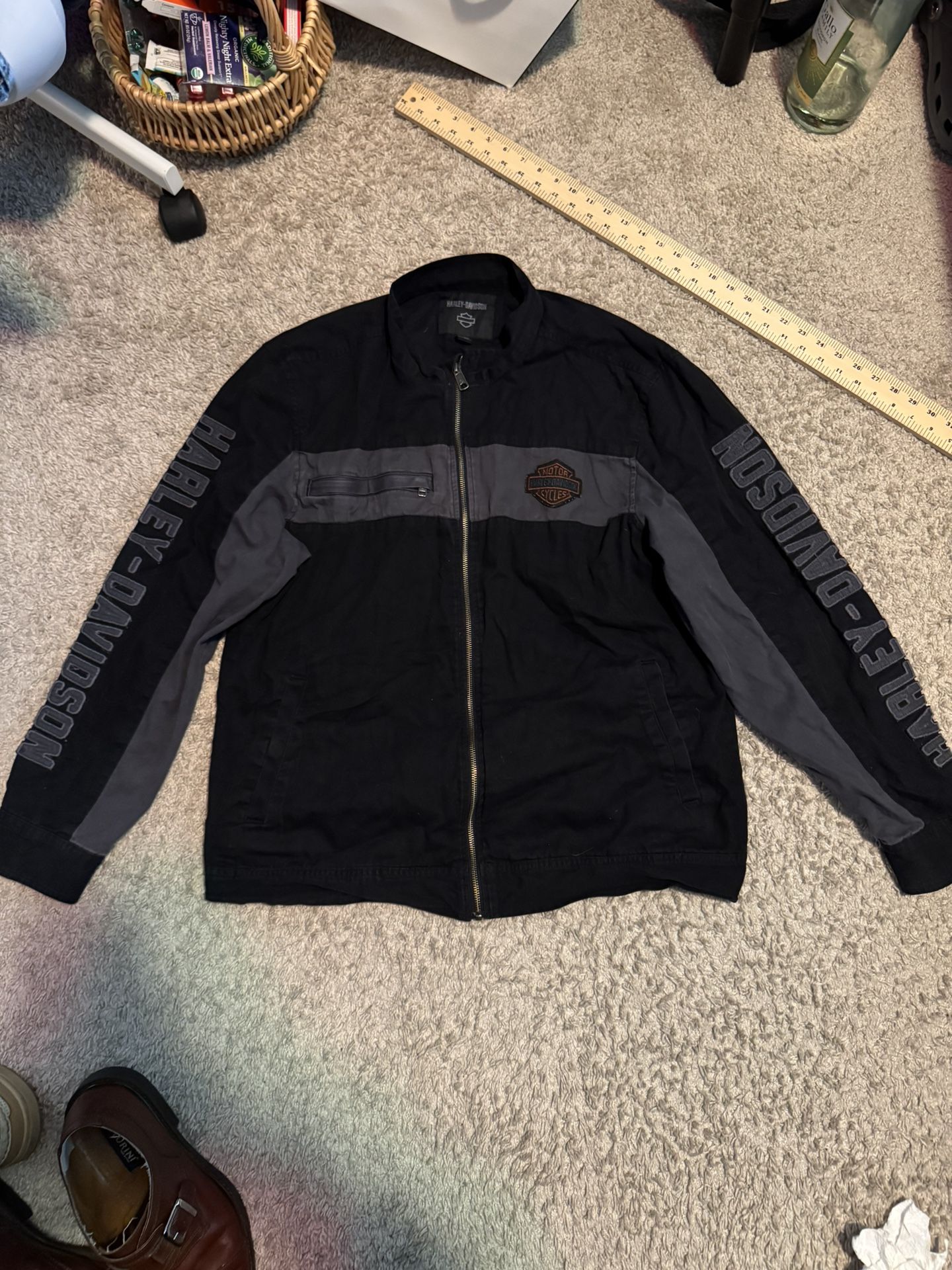 Harley Davidson Biker Jacket (L)