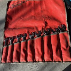 Snap On Short Wrench 9 Pc. Standard Set