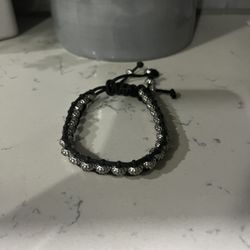 Black & Silver Color Bracelet - Brand New 
