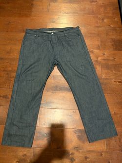 Dark Gray Denim Jeans