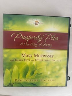 Mary Morrissey Prosperity Plus Participant Package