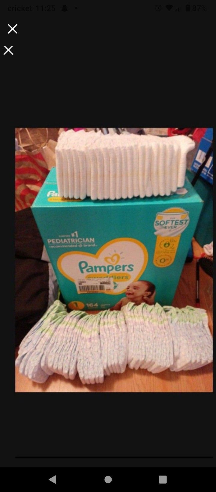 Size One Diapers