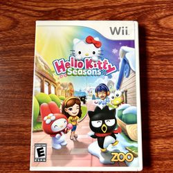 Hello Kitty Seasons Nintendo Wii 