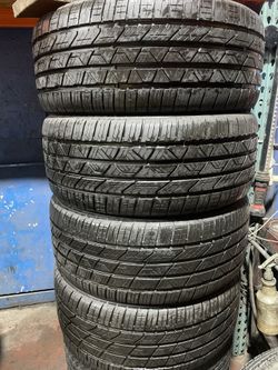 Set Of 4 Matching Tires All Season Road Hugger GTZ 245/40R19