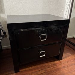 Gloss Black Night Stand