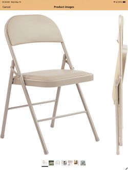 Folding chairs