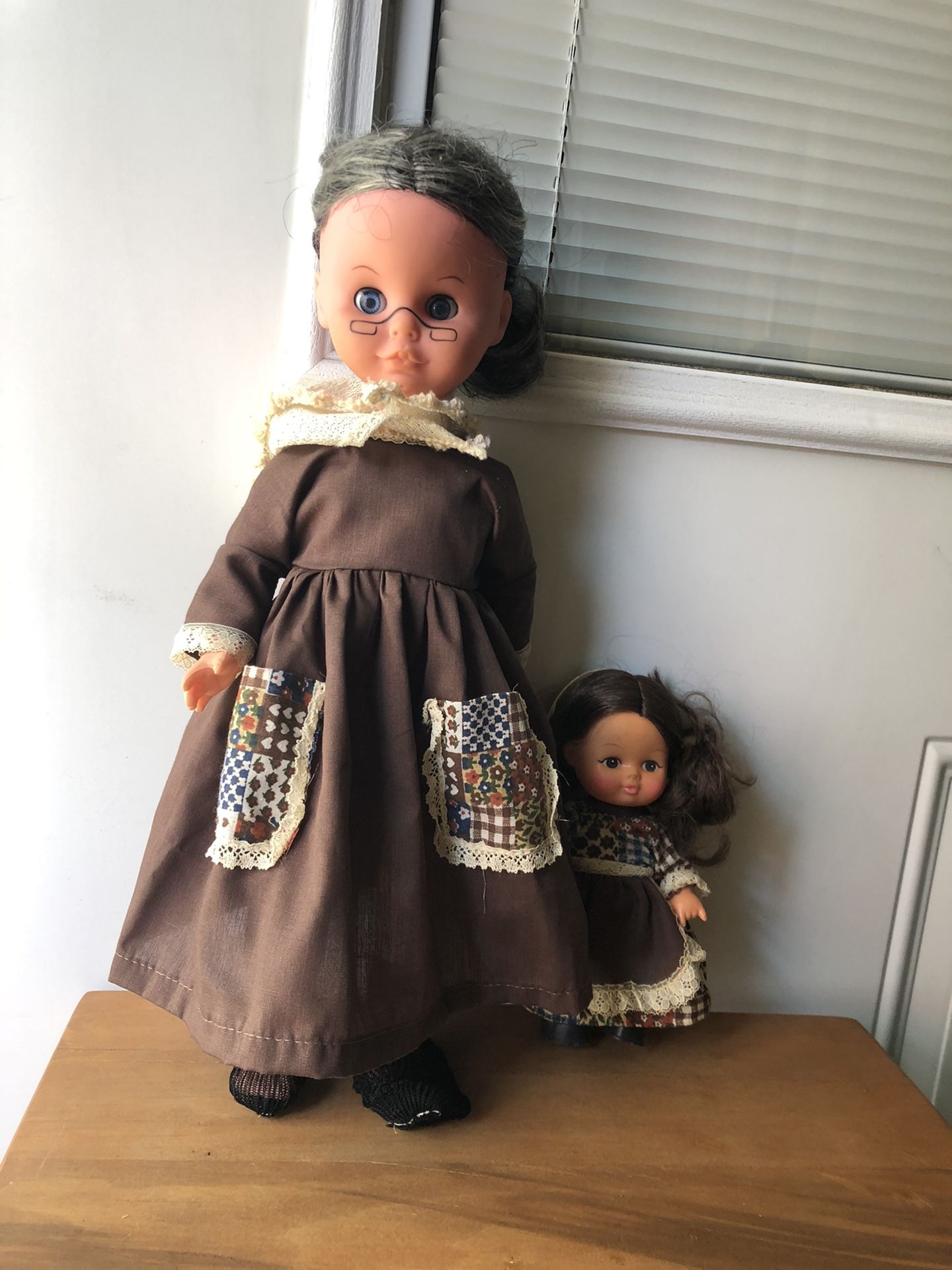 Rare Vintage 1963 Uneeda Granny and Me Doll