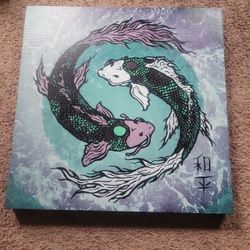 Koi Fish Wall Art