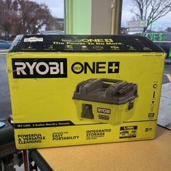 Ryobi 18V Link Cordless 3 Gallon Wet/Dry Vacuum