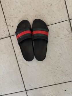 gucci rubber men slides